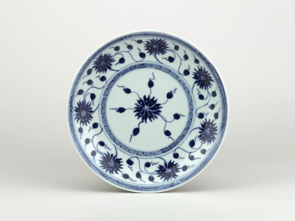 图片[1]-saucer; dish BM-Franks.309.+-China Archive